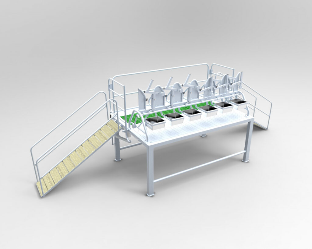 Mobile milking parlor